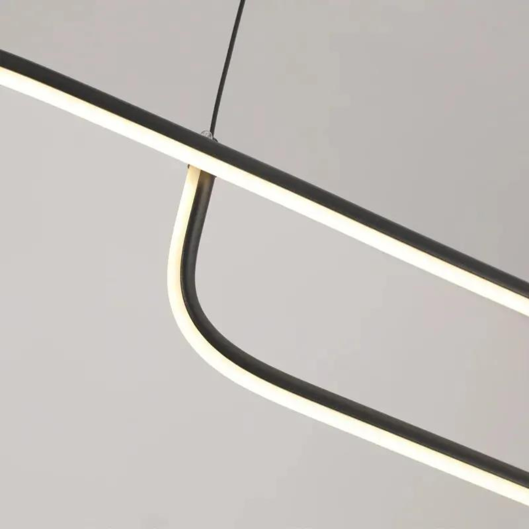 Suspension LED Line Plus Double - 2 en 1 Design Moderne