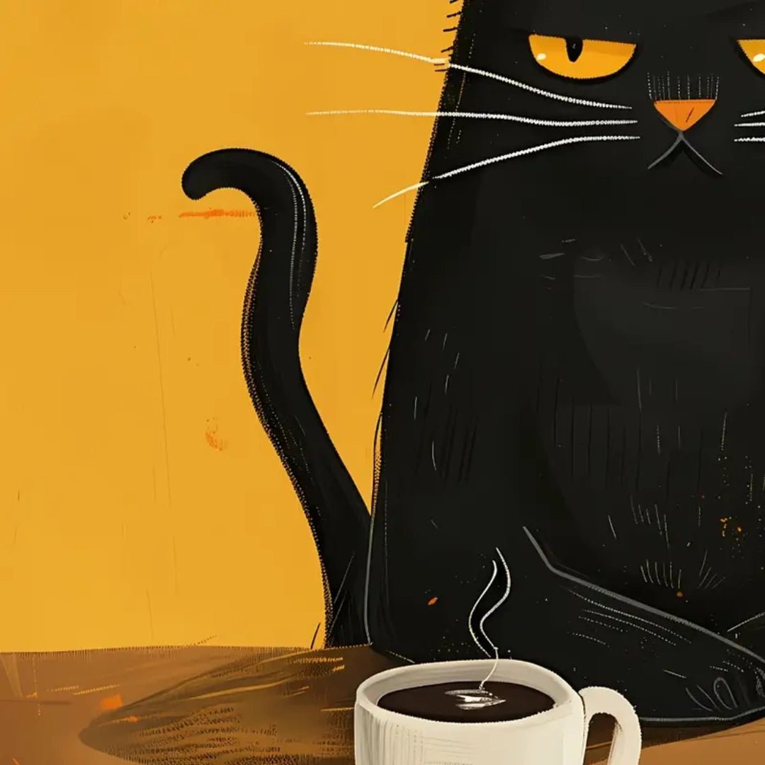 Chat Matinal™ – Affiche Bonjour Mon Amour - Inoville