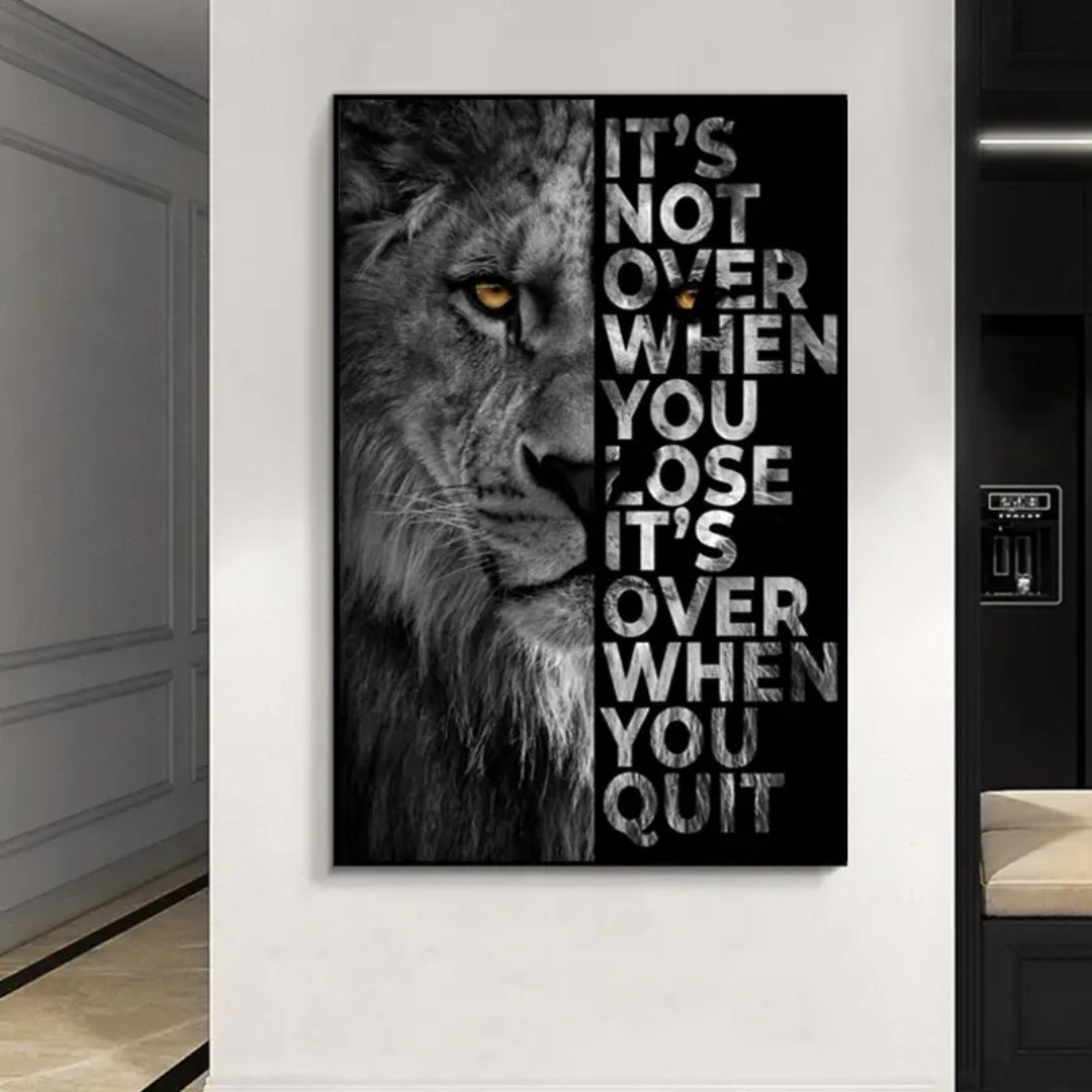 Force Intérieure™ – Tableau L'Esprit du Lion - Inoville