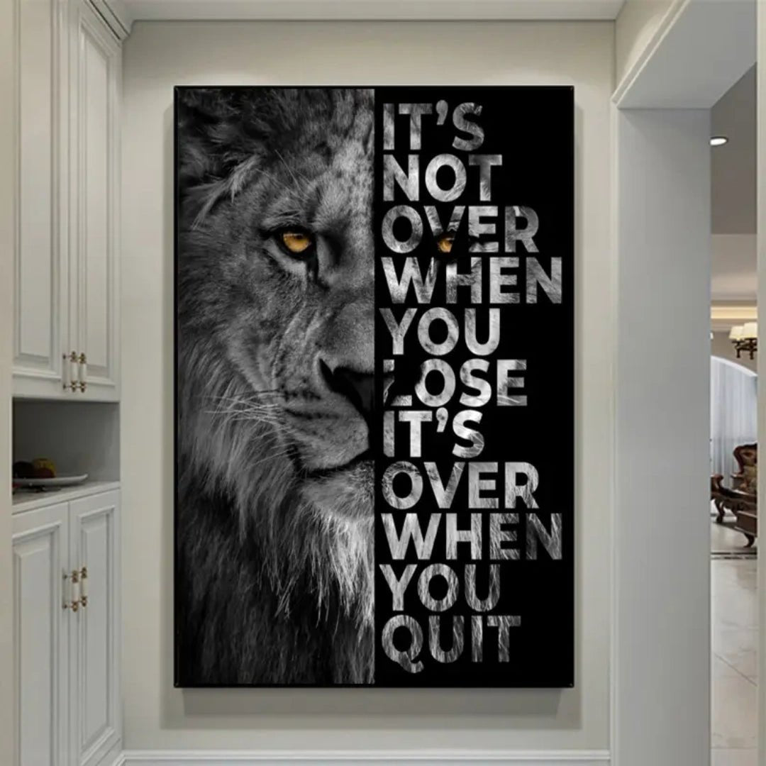 Force Intérieure™ – Tableau L'Esprit du Lion - Inoville