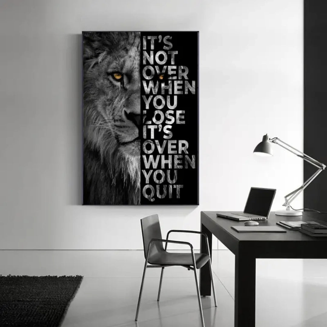Force Intérieure™ – Tableau L'Esprit du Lion - Inoville