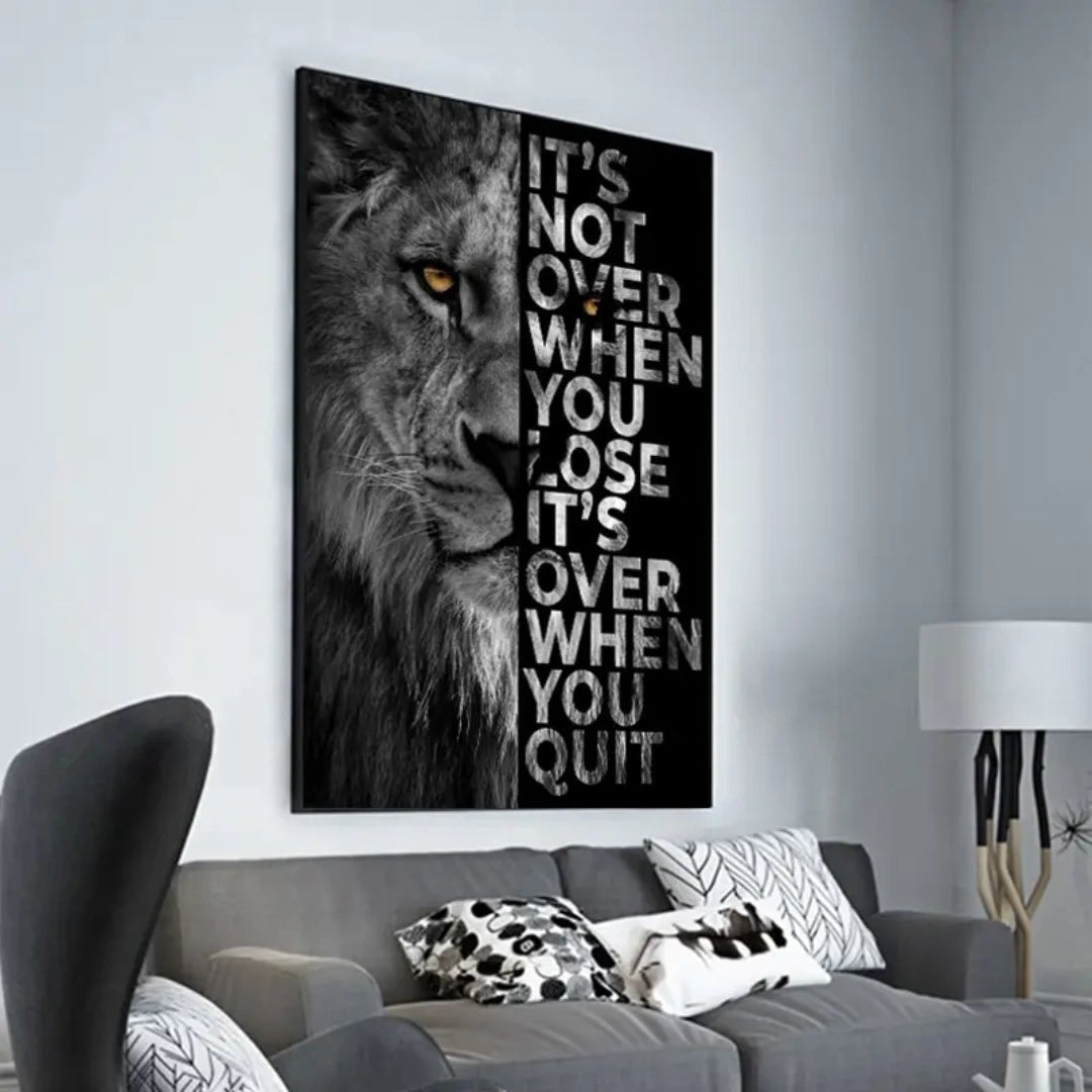 Force Intérieure™ – Tableau L'Esprit du Lion - Inoville