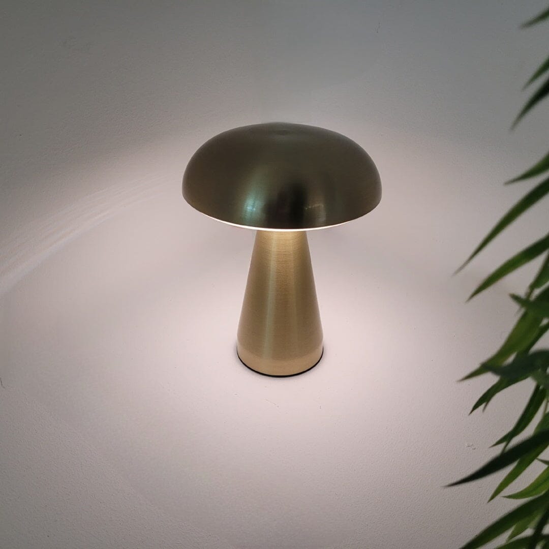 Luminária Touch de Mesa - Candeeiro e Abajur Mushroom (8,5x21cm) Abajur - 0027 Conceito