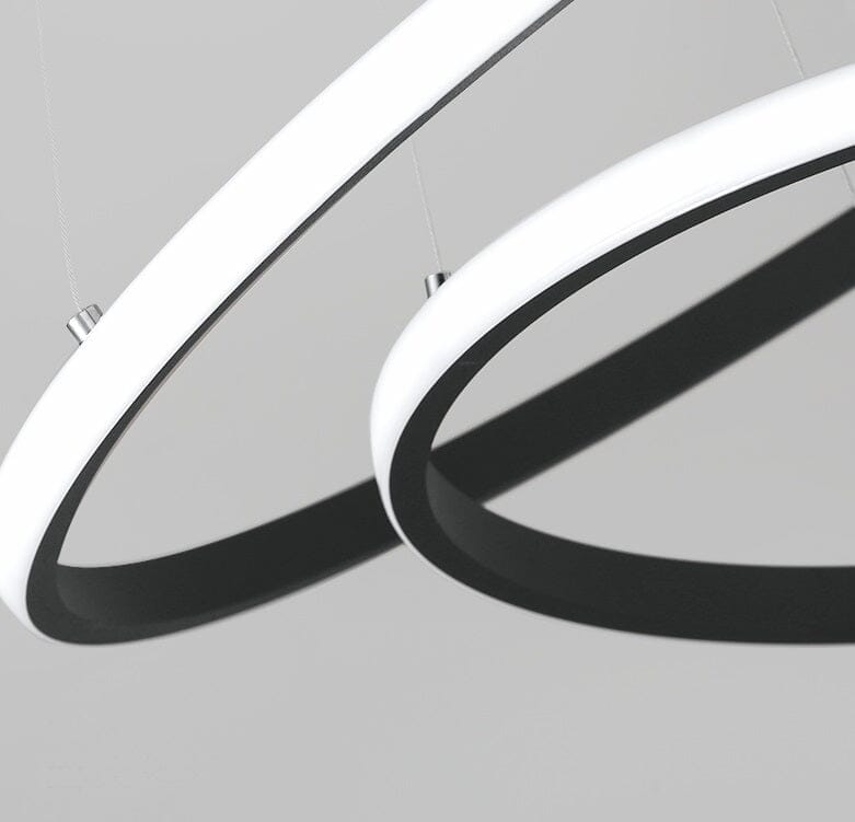 Lustre Pendente Circular Triplo em Led para Sala Jantar 60cm Pendente - 0005 projeto-150