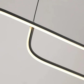 Suspension LED Line Plus Double - 2 en 1  Design Moderne