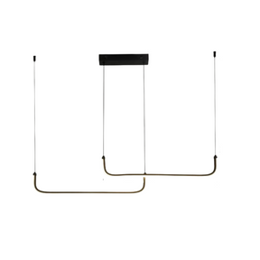 Suspension LED Line Plus Double - 2 en 1  Design Moderne