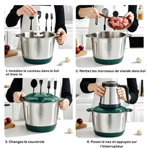 ChefDynamiq™ – Hachoir Électrique Haute Puissance