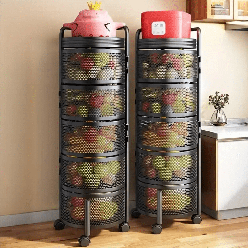 Arvane™ – Multi-Tier Rolling Storage Shelf