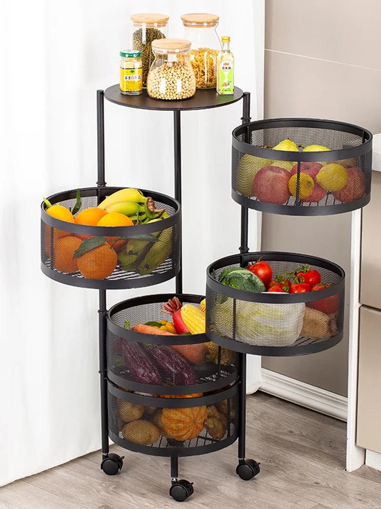 Arvane™ – Multi-Tier Rolling Storage Shelf