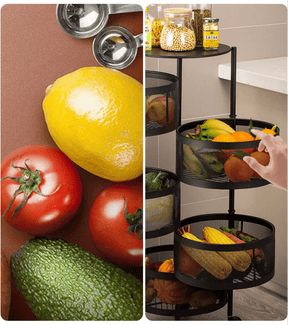 Arvane™ – Multi-Tier Rolling Storage Shelf