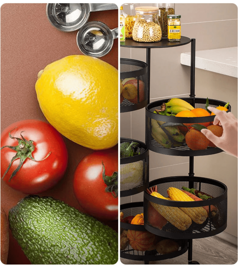 Arvane™ – Multi-Tier Rolling Storage Shelf