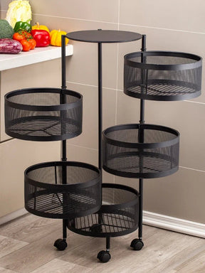 Arvane™ – Multi-Tier Rolling Storage Shelf