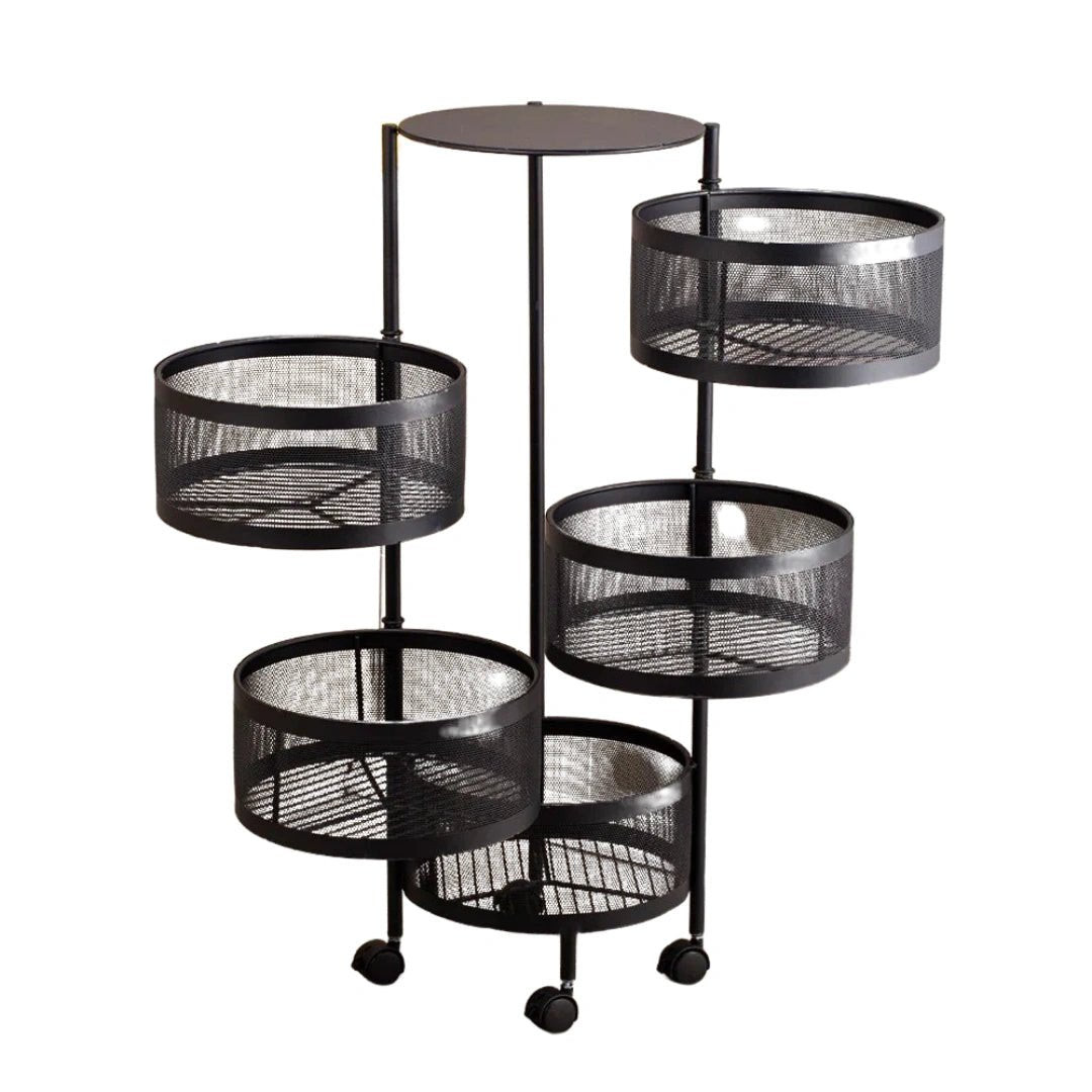 Arvane™ – Multi - Tier Rolling Storage Shelf - Inoville