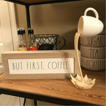 Escultura Spilled Coffee 3D Conceito Creme 