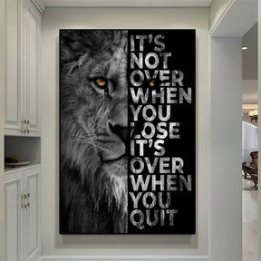 Force Intérieure™ – Tableau L'Esprit du Lion - Inoville