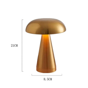 Luminária Móvel Touch de Mesa - Candeeiro e Abajur Mushroom Abajur - 0027 Conceito 