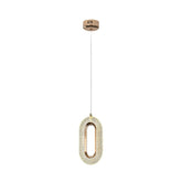 Lustre Suspendu de Luxe Ovale en Cristal - Inoville