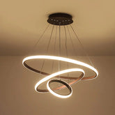 Suspension LED Triple Cercle - Idéale pour Salle à Manger - Inoville